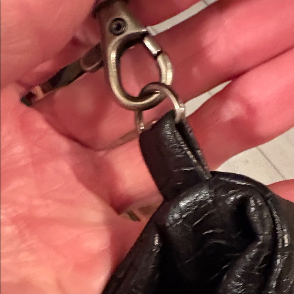 Jessica Simpson Textured Black Shoulder Bag - Picture 9 of 11